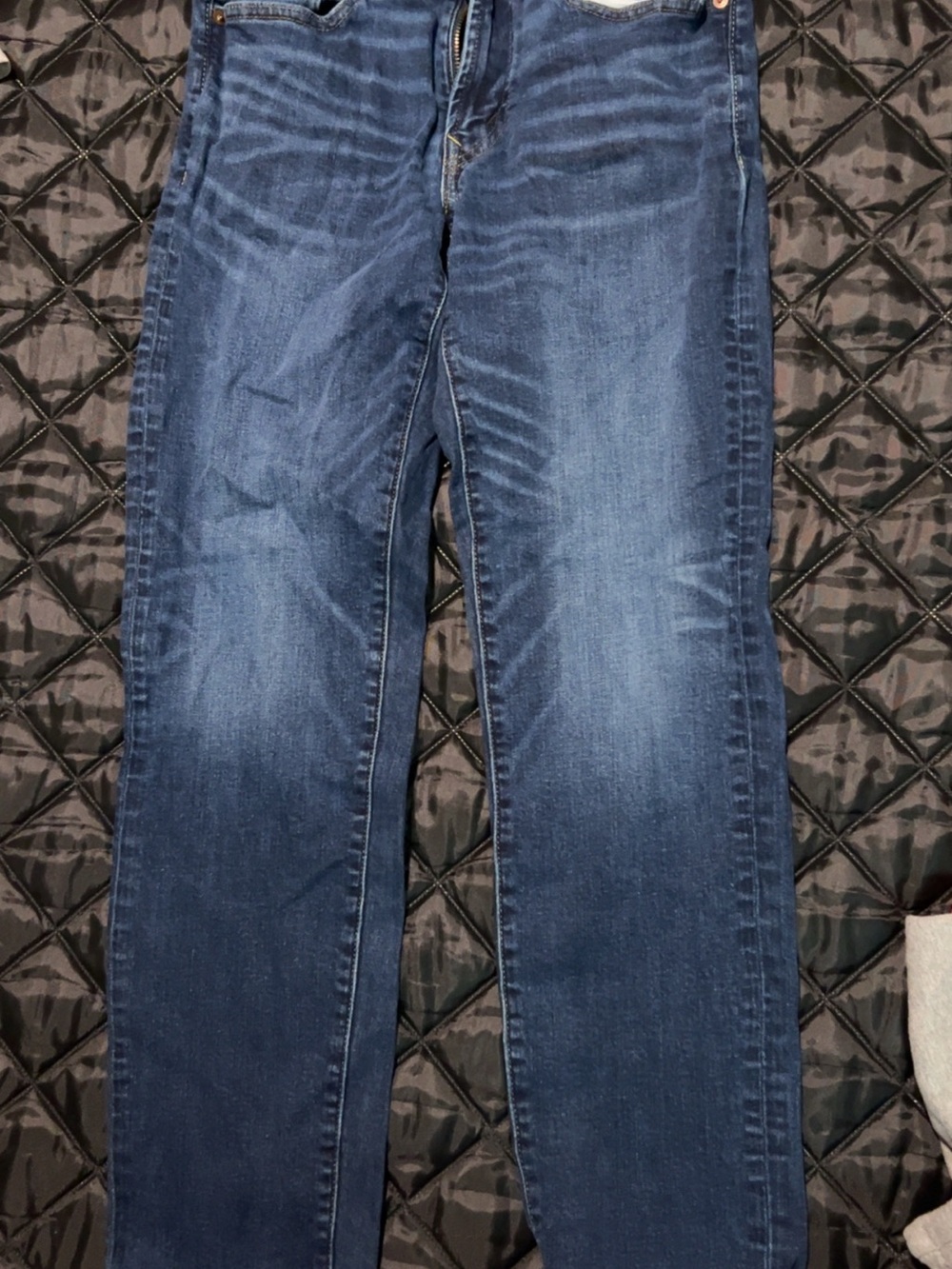 American Eagle Outfitters Men’s Slim Straight Jeans - Dark Blue Wash